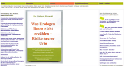 Desktop Screenshot of chronische-blasenentzuendung.de